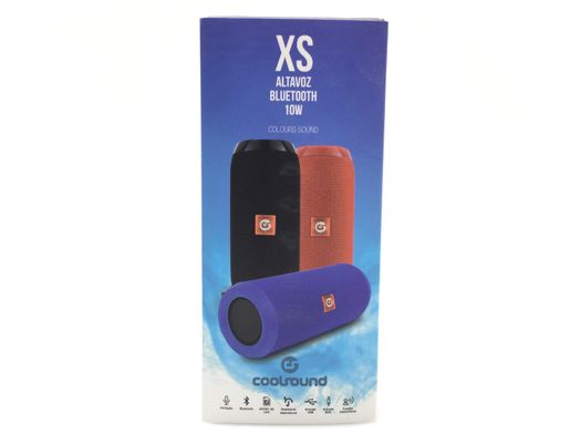 altavoz portatil bluetooth coolsound xs 10w rojo