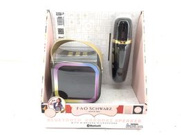 coluna portatil bluetooth fao schwarz altavoz bluetooth karaoke