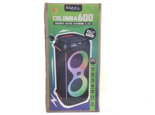 altavoz portatil bluetooth ibiza sound columba600
