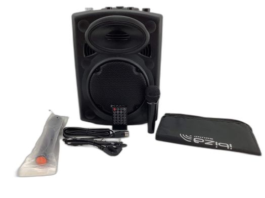 altavoz portatil bluetooth ibiza sound port8vhf-bt