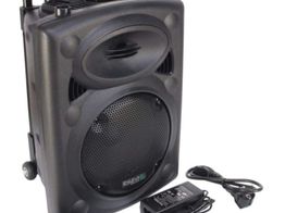 altavoz portatil bluetooth ibiza sound port8vhf-bt