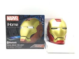 altavoz portatil bluetooth ihome mavel iron man helmet