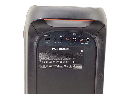 altavoz portatil bluetooth jbl partybox 100