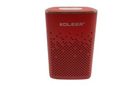 coluna portatil bluetooth koleer v-6801