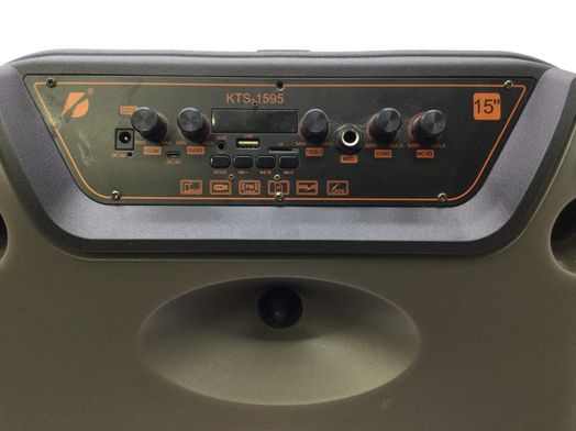 coluna portatil bluetooth kts 1595