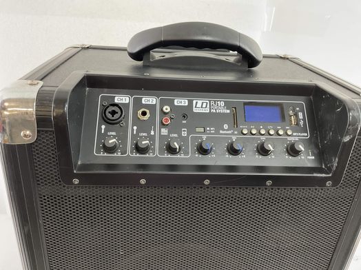 coluna portatil bluetooth ld systems rj10