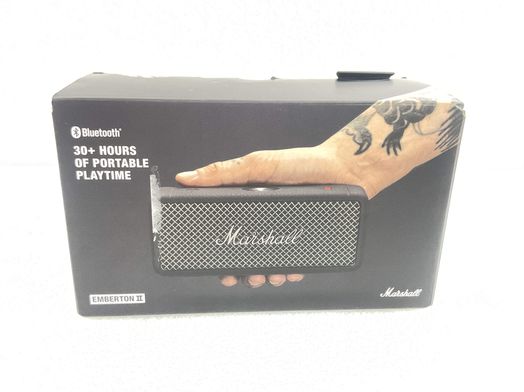 coluna portatil bluetooth marshall emberton ii