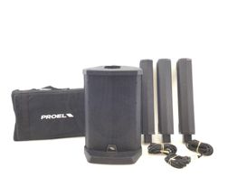 coluna portatil bluetooth proel session1