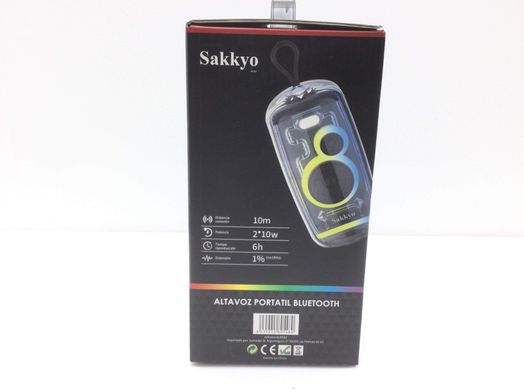 altavoz portatil bluetooth sakkyo ska360