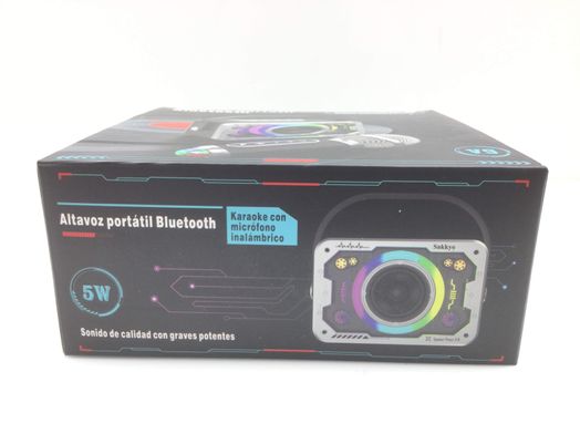 altavoz portatil bluetooth sakkyo ska821kr
