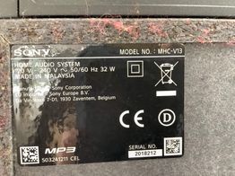 altavoz portatil bluetooth sony mhc-v13