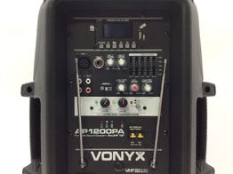 altavoz portatil bluetooth vonyx ap1200pa
