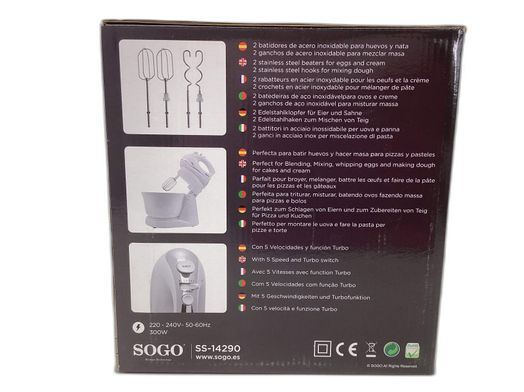 amasadora sogo bat-ss-14290