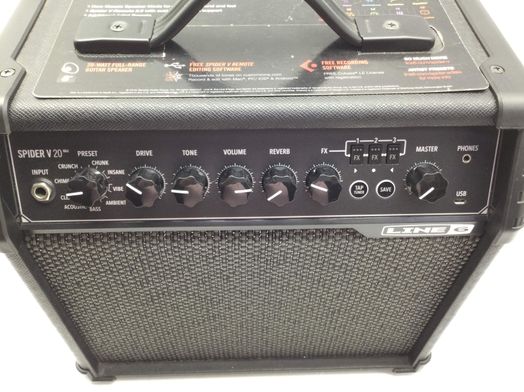 amplificador guitarra line 6 spider v 20 mkii