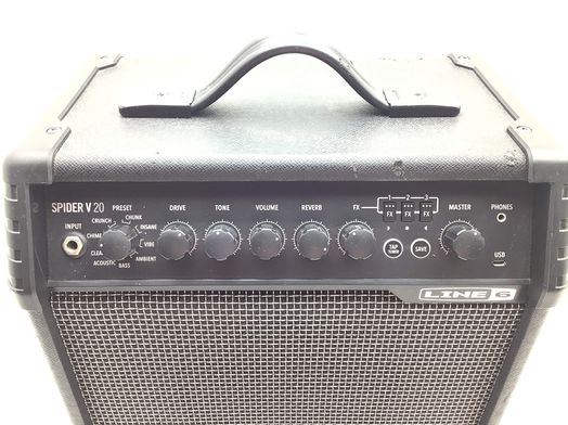 amplificador guitarra line 6 spider v 20