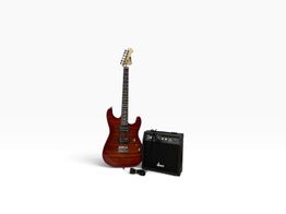amplificador guitarra max music hit hit pg guitar + amplificador gigkit