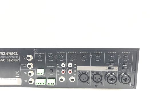 amplificador hifi audac com24mk2