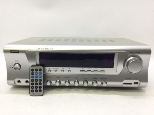 amplificador hifi auna amp-3800 bt silver