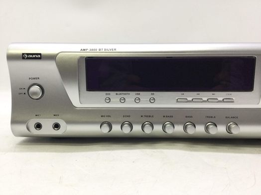 amplificador hifi auna amp-3800 bt silver