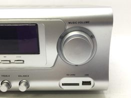 amplificador hifi auna amp-3800 bt silver