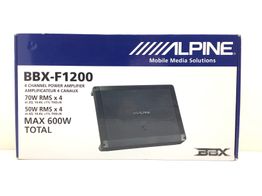 amplificador alpine bbx-f1200