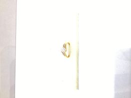 sortija oro 19k con diamante 