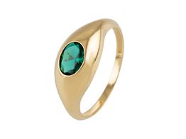 anel ouro 18k com pedra con circonita 