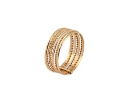 anel ouro 18k con sem pedra 