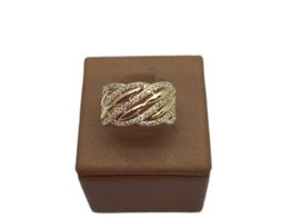 anel ouro 18k com pedra con circónita 