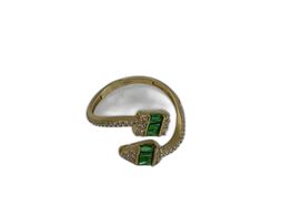 anillo oro 18k con circonita 