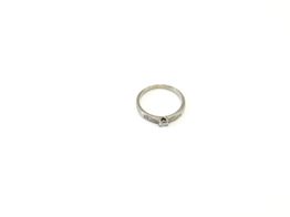 anel ouro 18k com pedra con diamante 