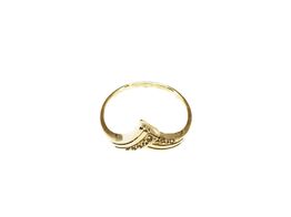 anel ouro 19k com pedra con diamante 
