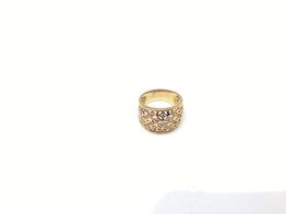 anel ouro 19k com pedra 