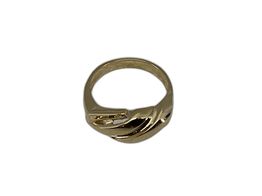anel ouro 19k con sem pedra 