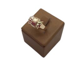 anel ouro 19k con sem pedra 
