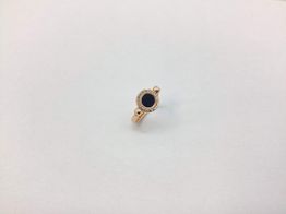 Anillo Oro 18k Con Onix,nacar