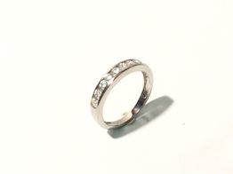 anillo oro 18k con diamante de laboratorio 