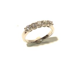 anillo oro 18k con diamante de laboratorio 