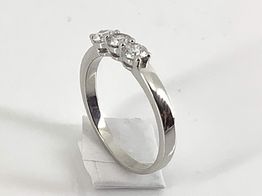 anillo oro 18k con diamante de laboratorio 