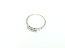 anillo oro 18k con diamante de laboratorio 