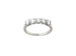 anillo oro 18k con diamante de laboratorio 