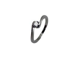 anillo plata 925mm con diamante de laboratorio 