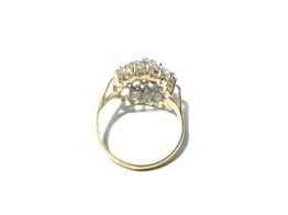 anillo oro 18k con circonita 