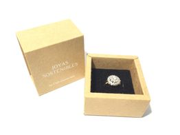 anillo oro 18k con circonita 