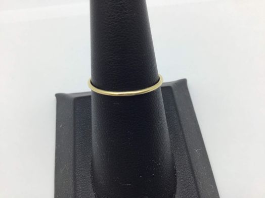 anillo oro 18k con circonita 