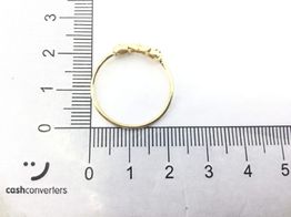 anillo oro 18k con circonita 