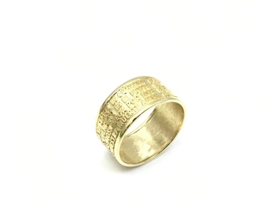 anillo oro 18k 