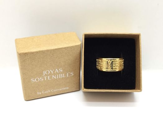 anillo oro 18k 