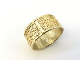 anillo oro 18k 