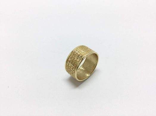 anillo oro 18k 
